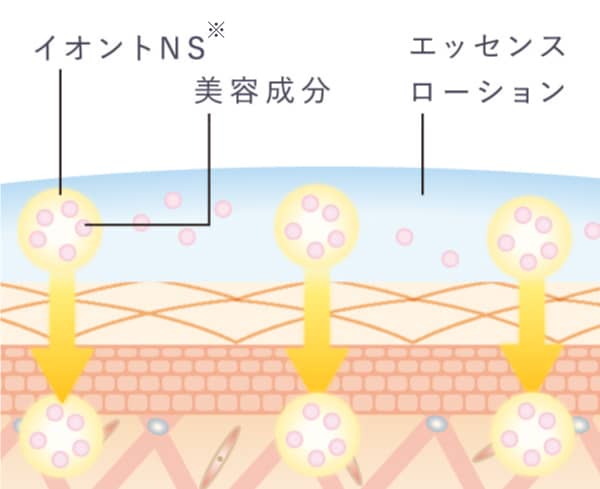 イオントNS 美容成分 エッセンスローションNS